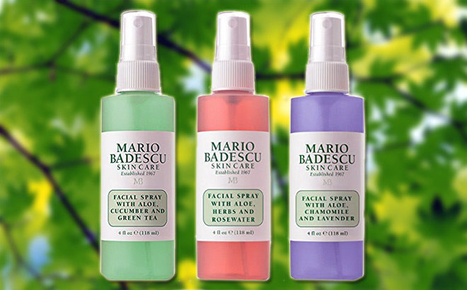 Mario Badescu 3-Piece Spritz Mist & Glow Set ONLY $14 + FREE Shipping (Reg $21)