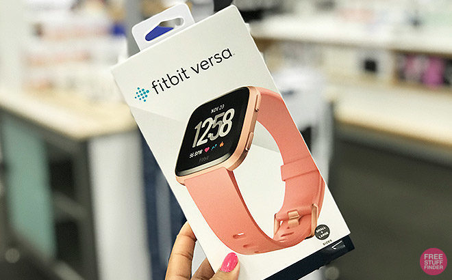 Fitbit Versa Smartwatch with Extra Band for Only $139.99 + FREE Shipping (Reg $230)