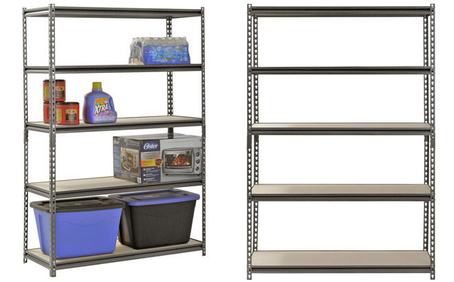 Muscle Rack Steel 5-Shelf Unit for JUST $46 + FREE Shipping (Regularly $62)