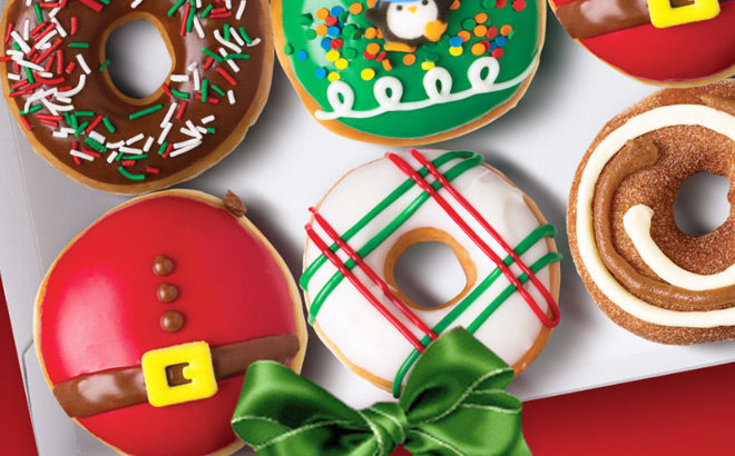 Krispy Kreme: Buy 1 Get 1 FREE Holiday Doughnut (Rewards Members) - Today Only!