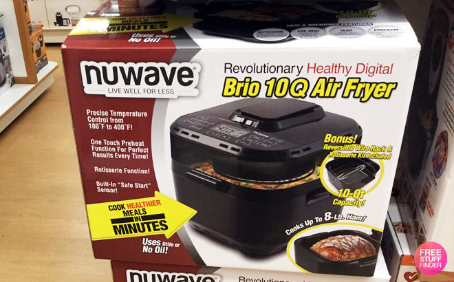 NuWave 10-Quart Air Fryer ONLY $104.99 + FREE Shipping + $20 Kohl’s Cash (Reg $180)