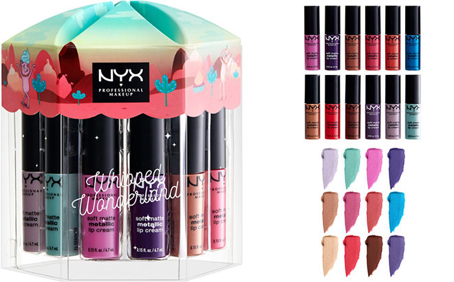 NYX Lip Snacks Soft Matte Metallic Lip Cream Set ONLY $12 (Regularly $25) at ULTA