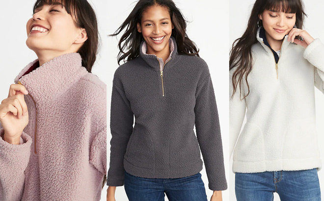 Old Navy: Sherpa Popovers for the Family JUST $10 – $12 (Regularly $40) – Today Only!