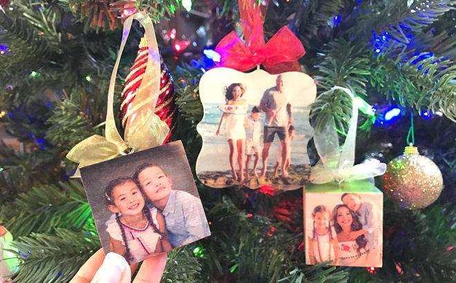 Custom Christmas Photo Ornaments for ONLY $10 at PhotoBarn (Regularly $26)