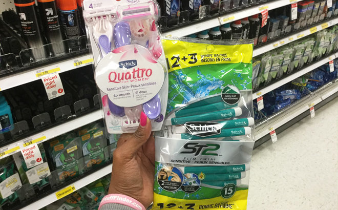 Schick Disposable Razor Pack for Only 69¢ (Reg $5.69) at Target - Print Coupons Now!