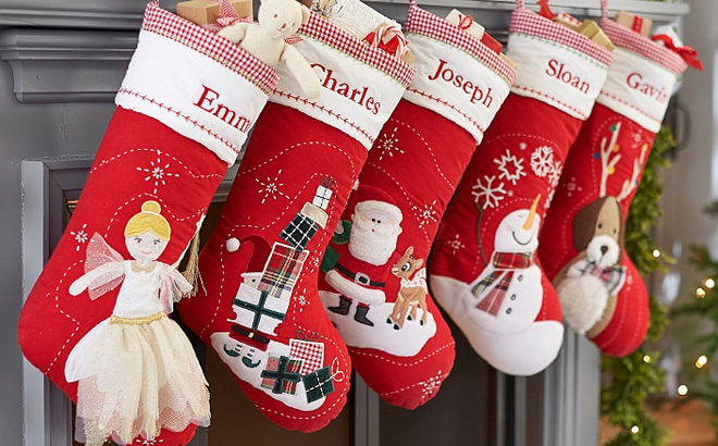 Personalizable Quilted Stocking Starting at JUST $10.99 (Reg $24) + FREE Shipping