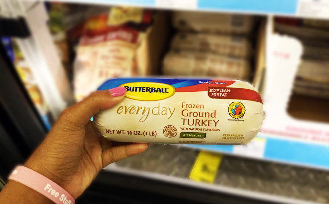 Butterball Frozen Ground Turkey JUST $1.24 at Walgreens (Reg $2.49)