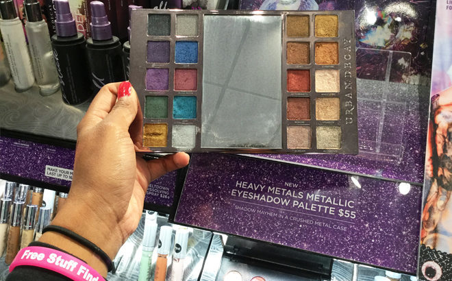 ULTA: Urban Decay Heavy Metals Eyeshadow Palette Just $27.50 (Reg $55) - Today Only!