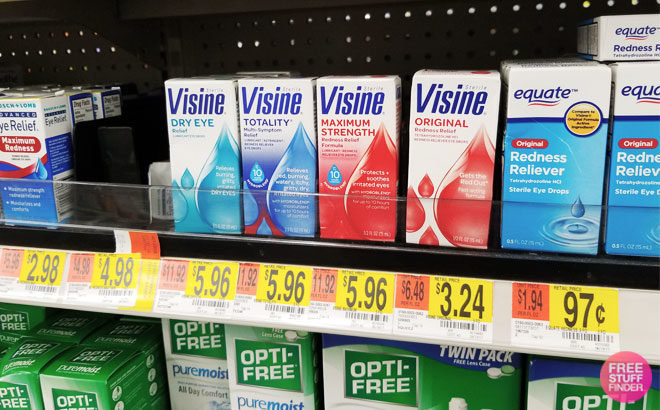 Visine Totality Eye Drops Only $1.96 (Regularly $6) at Walmart