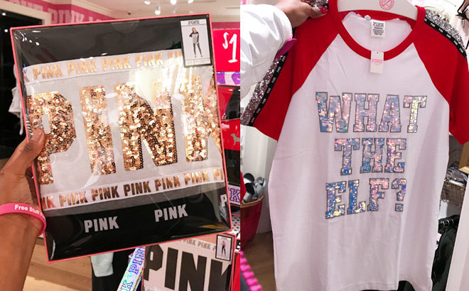 Victoria’s Secret: 50% Off PINK Bling Tops & Bottoms (Starting at $17) - Today Only!