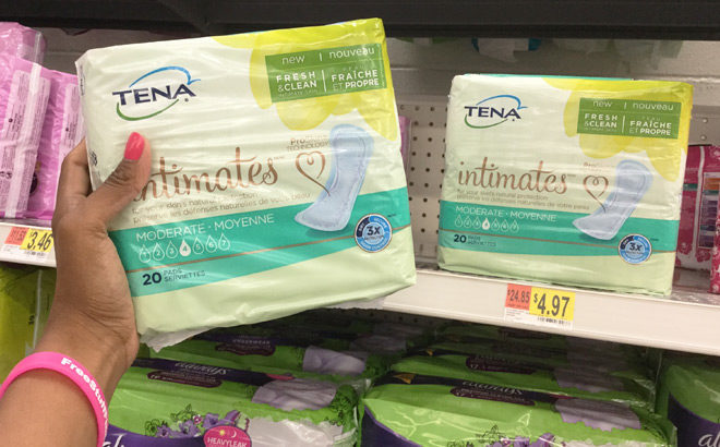 NEW High-Value $4 Off Tena Product Coupon (Pads Only 97¢ at Walmart) – Print Now!