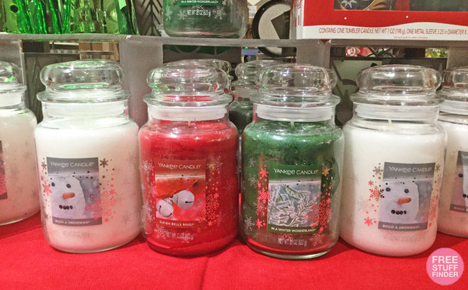 Large Classic or Tumbler Yankee Candles ONLY $13 (Regularly $30)