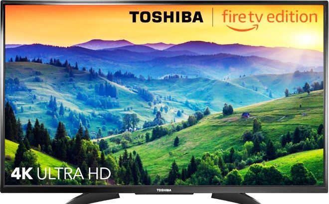 Toshiba 50” Class LED Fire TV Edition For ONLY $279.99 + FREE Shipping at Best Buy