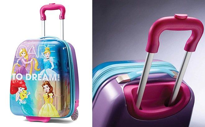 American Tourister Disney Princess Luggage JUST $28 (Reg $36) + FREE Pickup