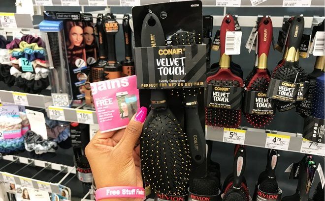 Buy One Get One Conair Brushes Starting at ONLY $1.15 at Walgreens