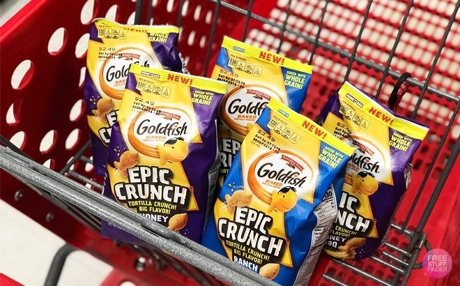 Goldfish Epic Crunch Crackers For ONLY 91¢ at Target (Regularly $2)