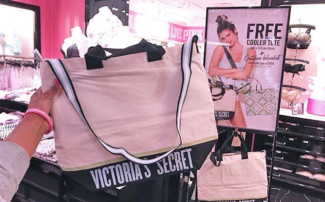 FREE Cooler Tote with $75 Purchase at Victoria Secret - A $68 Value!