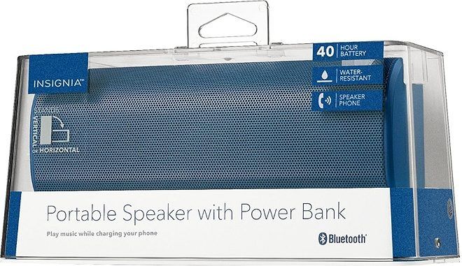 Insignia BRICK 2 Portable Bluetooth Speaker for JUST $20.99 (Regularly $50) at Best Buy