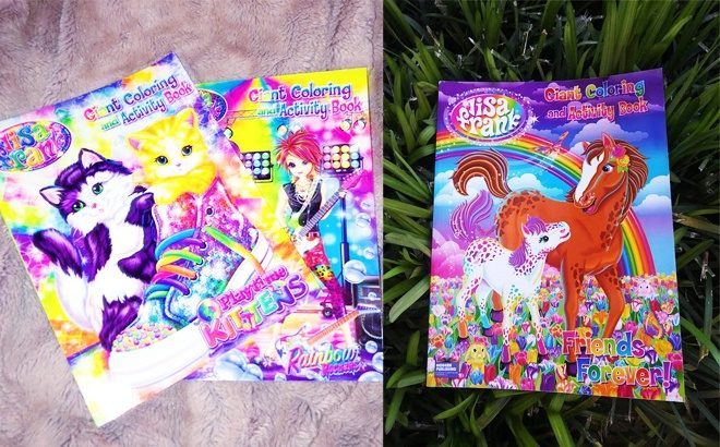 Lisa Frank Coloring and Activity Books for ONLY 94¢ (Regularly $3) at Hollar