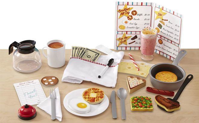 Melissa & Doug Star Diner Restaurant Play Set 41-Piece ONLY $15 (Regularly $30)