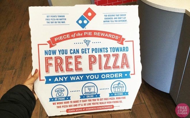 FREE Domino's Pizza - No Purchase Necessary!