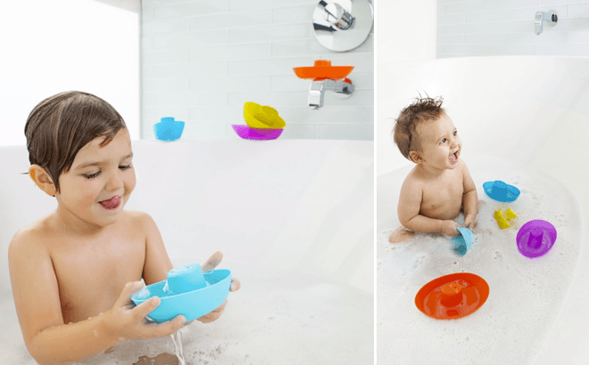 Boon Fleet Stacking Boat Bath Toys ONLY $5 at Amazon (Regularly $10)