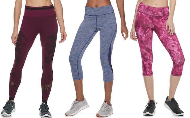 Women’s Tek Gear Leggings Starting at JUST $7.56 + FREE Shipping at Kohl's (Reg $36)