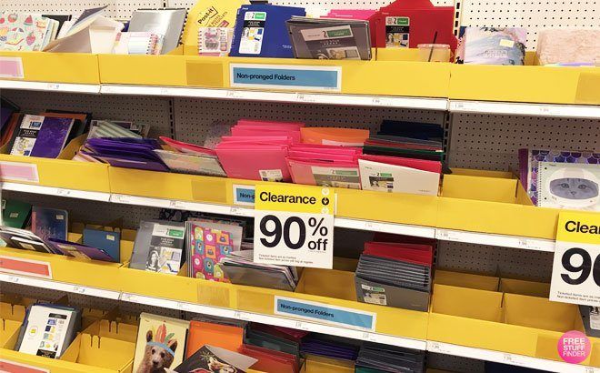 Target Clearance Finds: School Supplies Up to 90% Off - Starting at JUST 2¢!