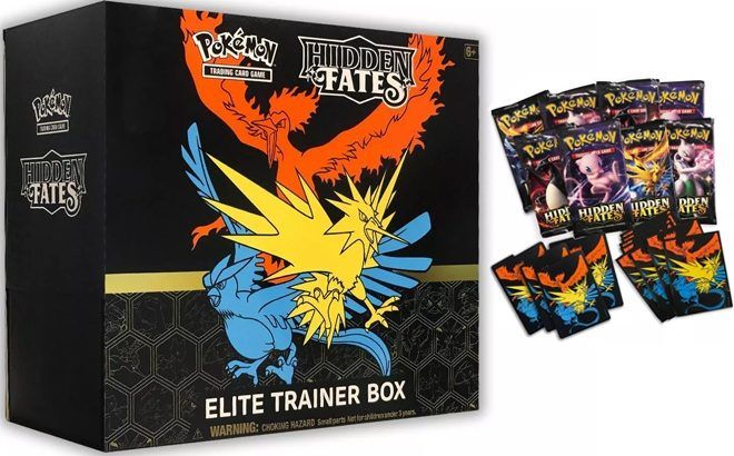 Pokemon Hidden Fates Elite Trainer Box for JUST $29.99 (Regularly $50) + FREE Shipping