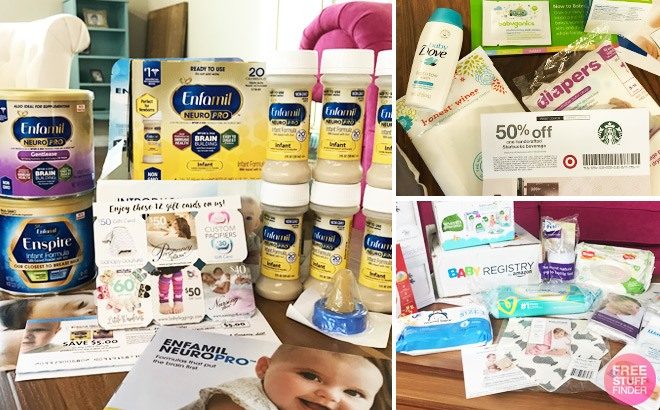 HUGE Baby Freebies Roundup (FREE Books, Samples, Baby Formula, & Coupons!)