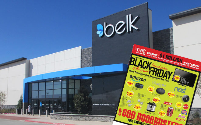 Belk BLACK FRIDAY Ad Scan Posted! (November 22nd - 23rd) Plus Win $5 to $500