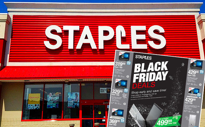 Staples BLACK FRIDAY Ad Scan Posted! (11/22 - 11/24)