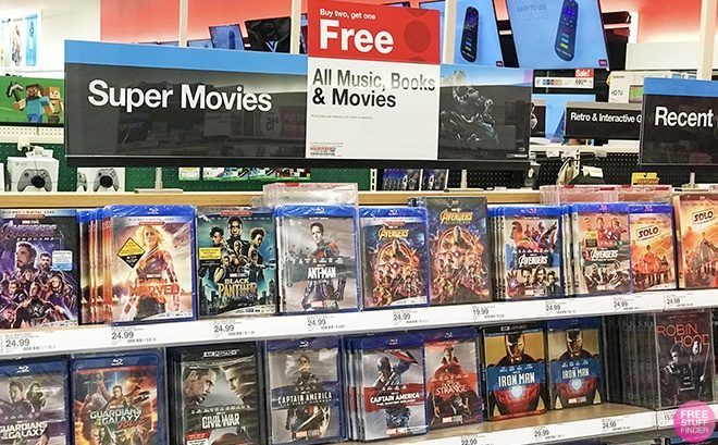 *HOT* Buy Two, Get One FREE Movies at Target - Over 70% Savings on Select Titles!