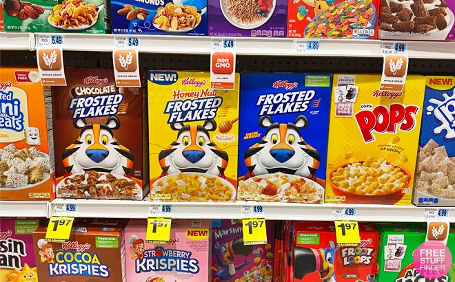 Kellogg’s Cereals ONLY $1.47 Each at Rite Aid (Regularly $5) – Print Coupon Now!