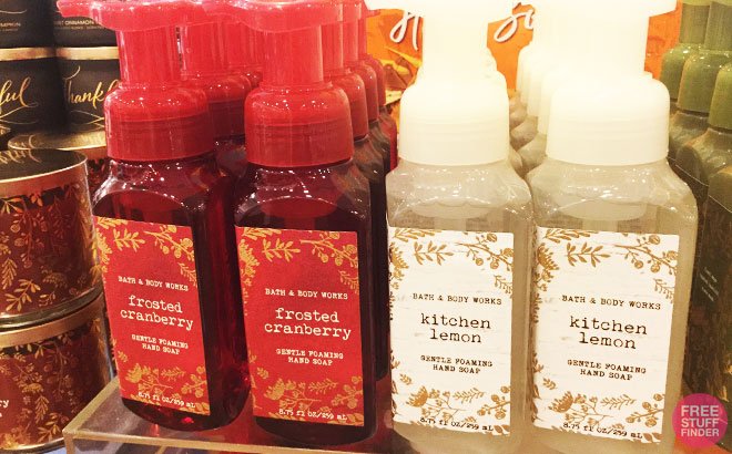 Bath & Body Works Hand Soaps Starting at JUST $1.87 (Regularly $6.50)