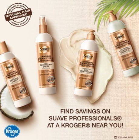 Easy Savings on Suave Professionals for Natural Hair at Kroger