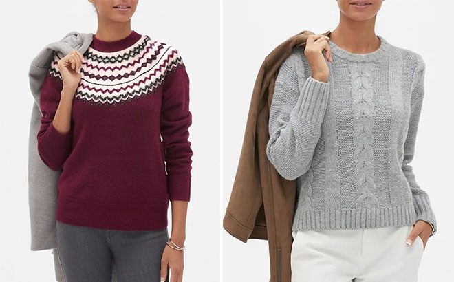 Banana Republic Factory Women’s Sweaters & Pants Starting at $8 (Regularly $70)