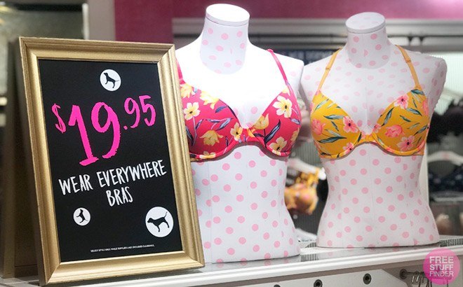 Victoria’s Secret PINK Wear Everywhere Bras ONLY $19.95 (Regularly $37) – Limited Time!