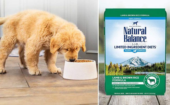 Natural Balance L.I.D. 12-Pound Dry Puppy Food JUST $10.86 at Amazon (Reg $16.17)