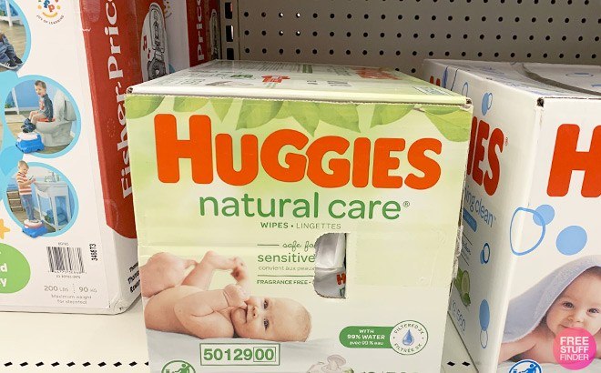 Huggies Baby Wipes 528-Count $9.74!