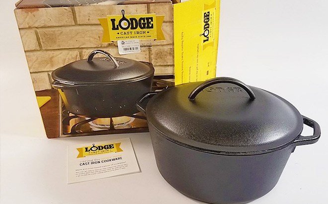 Lodge Cast Iron Cookware $45 (Reg $72)