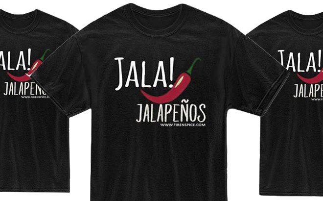 FREE Jalapenos T-Shirt - Request Yours Now!