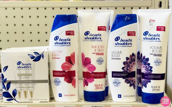 3 Head & Shoulders Hair Care $2 Each!