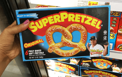 SuperPretzel Soft Pretzel $1.89 at Target!