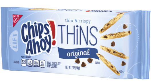 Nabisco Chips Ahoy! Thins Cookies $1.56 by Checkout 51