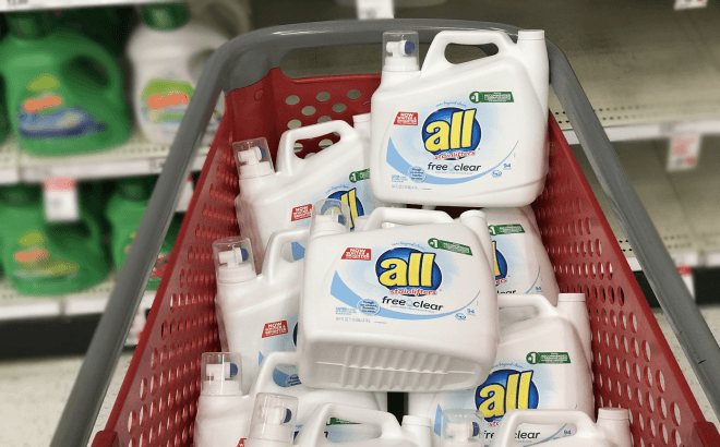 All Laundry Detergent are $5.59