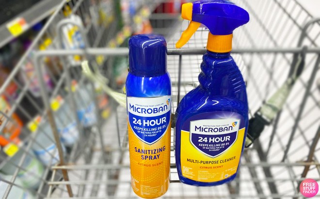 Microban Disinfectant Spray $3.99!