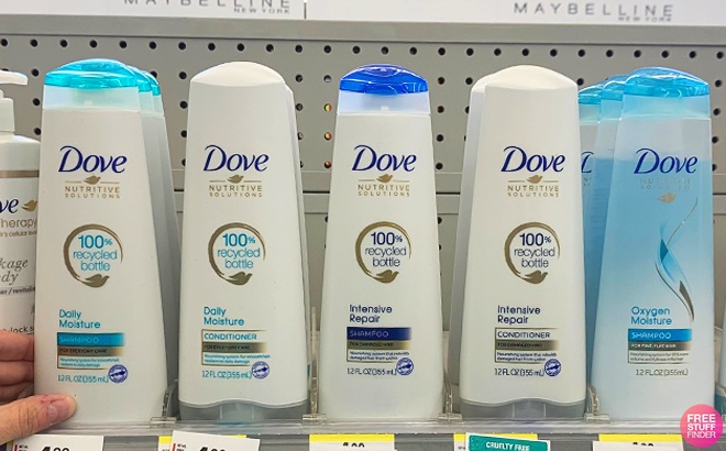 Dove and Garnier Hair Care $1.33 Each