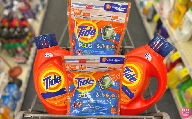 Tide Laundry Detergent $4.49 Each