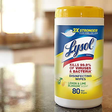 Lysol Disinfecting Wipes (80-Count $2)